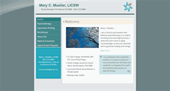 Desktop Screenshot of marycmueller.com